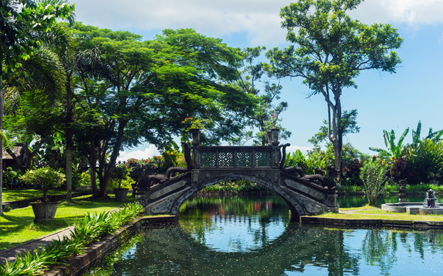 Tirta Gangga Water Palace, a former royal palace in eastern Bali, is a popular spot for guests to visit during their Wakatobi Bali tour. 