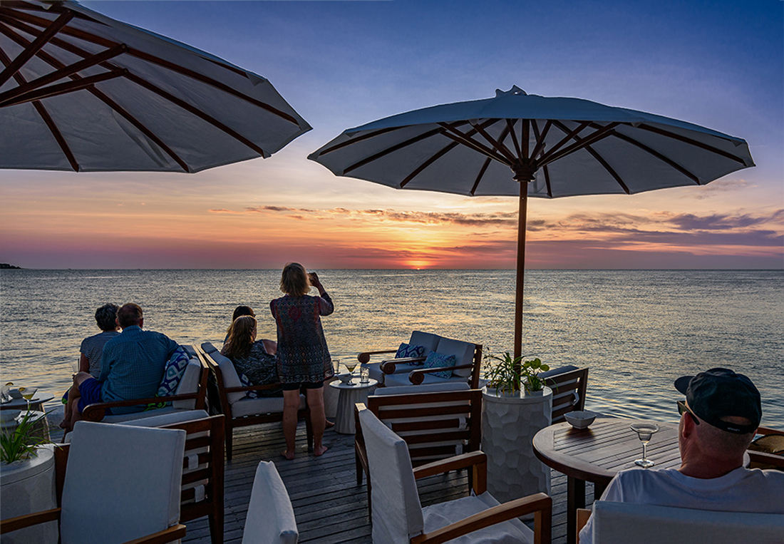 The atmosphere at Wakatobi is conducive to socializing and it's great solo travel, says Coral Shaw.