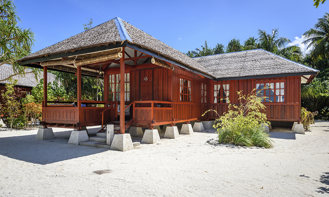 Wakatobi Two Bedroom Turtle Beach Bungalow. Photo by Didi Lotze