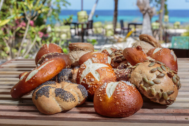 Our chefs will soon be baking and enticing you with the aroma of Wakatobi bread just out of the oven. 