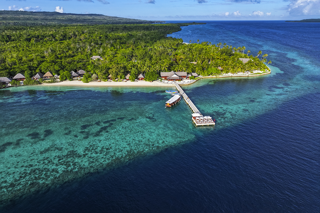 Wakatobi Resort and surrounding House Reef.