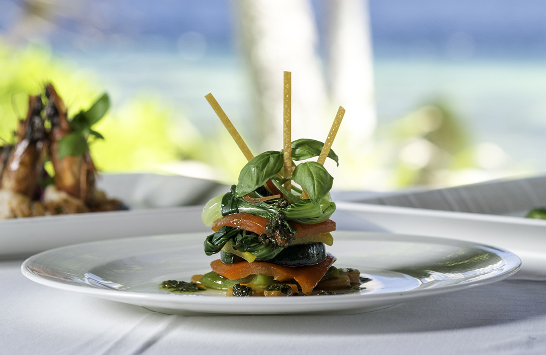 Vegetarian fare is no problem at all for Wakatobi’s chefs.