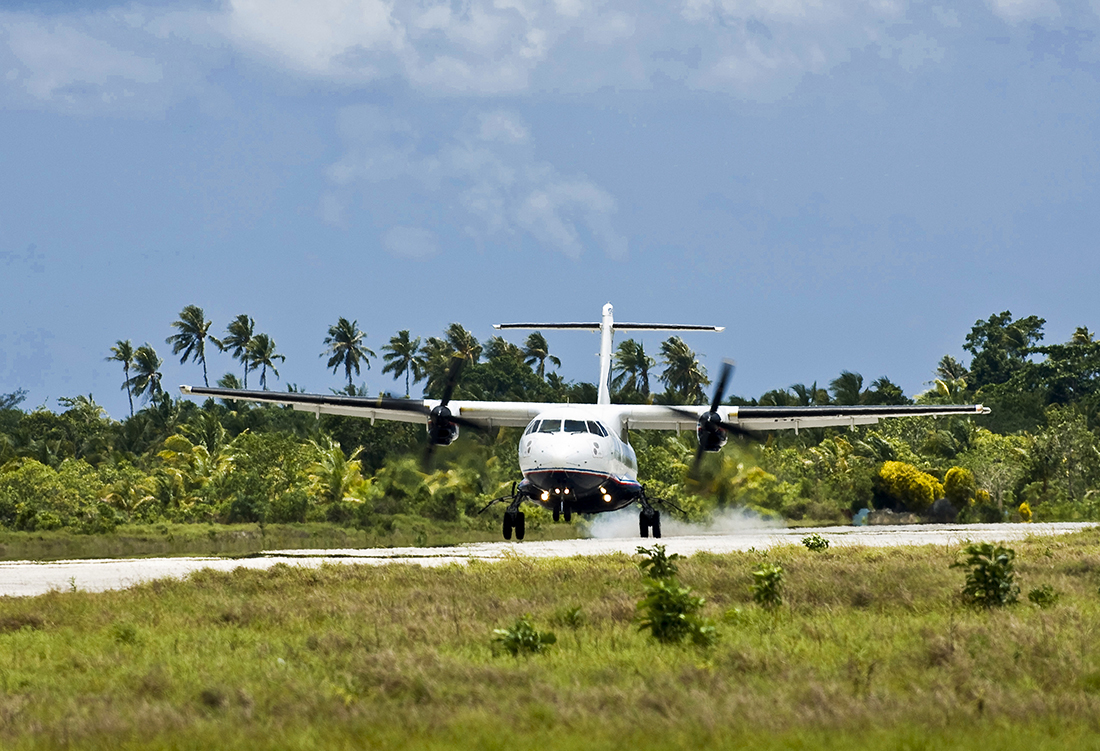 Wakatobi's own mile-long, paved airstrip is large enough to accommodate a wide range of twin-engine aircraft. This ensures we can expedite prompt and safe evacuation should an emergency arise.
